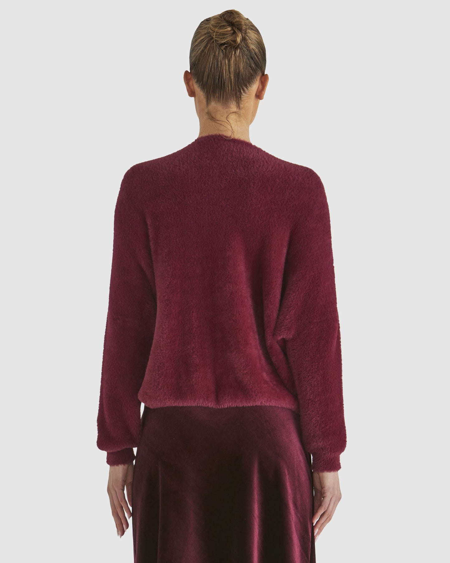 Electra Knit Wine Red