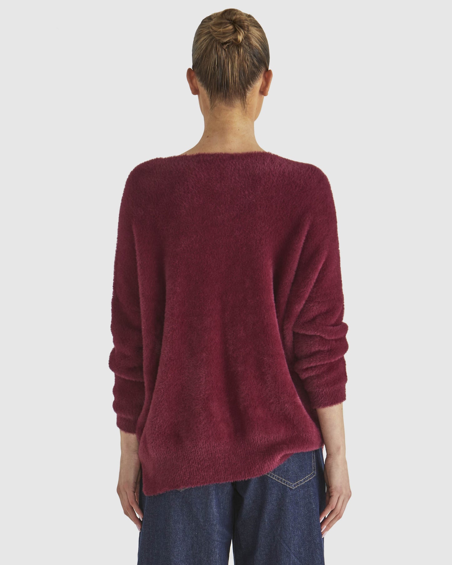 Electra Knit Wine Red