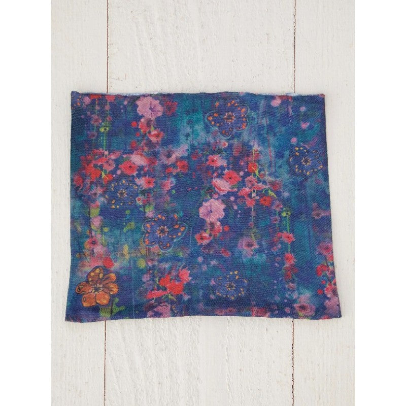 Boho Bandeau Half Watercolour Ind Floral