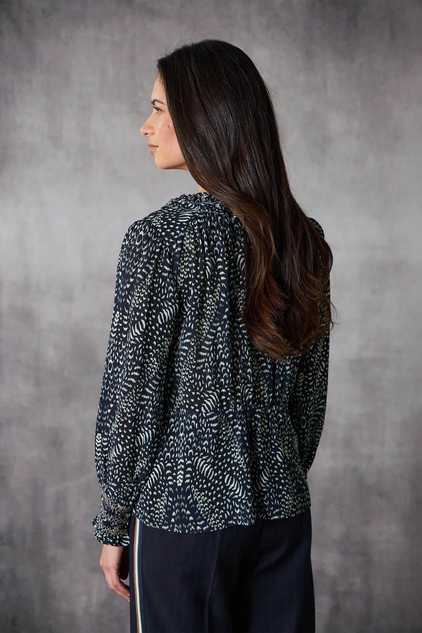 Santiago Top Animal Print