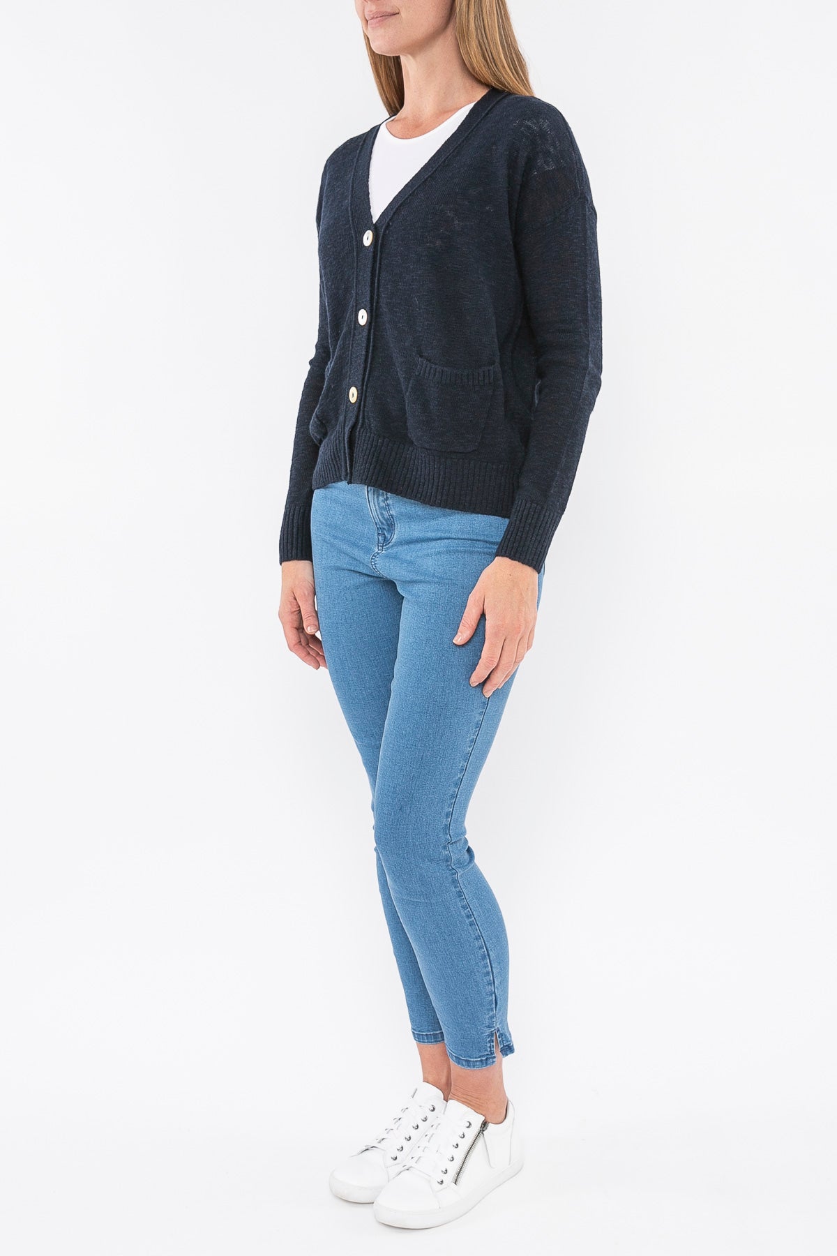 Jump Two Pocket Cardi Ink