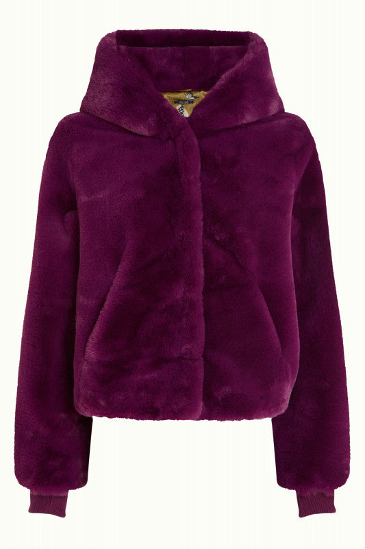 Judy Coat Philly Caspia Purple
