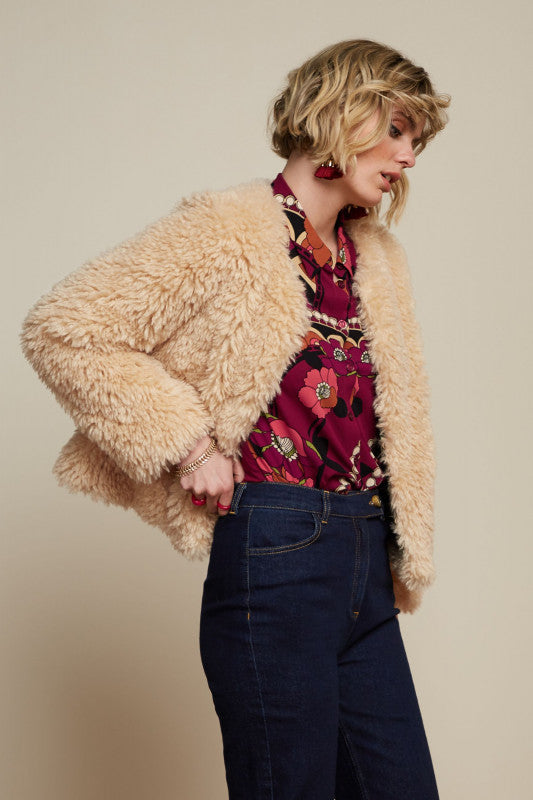 Paloma Coat Boheme Marzipan