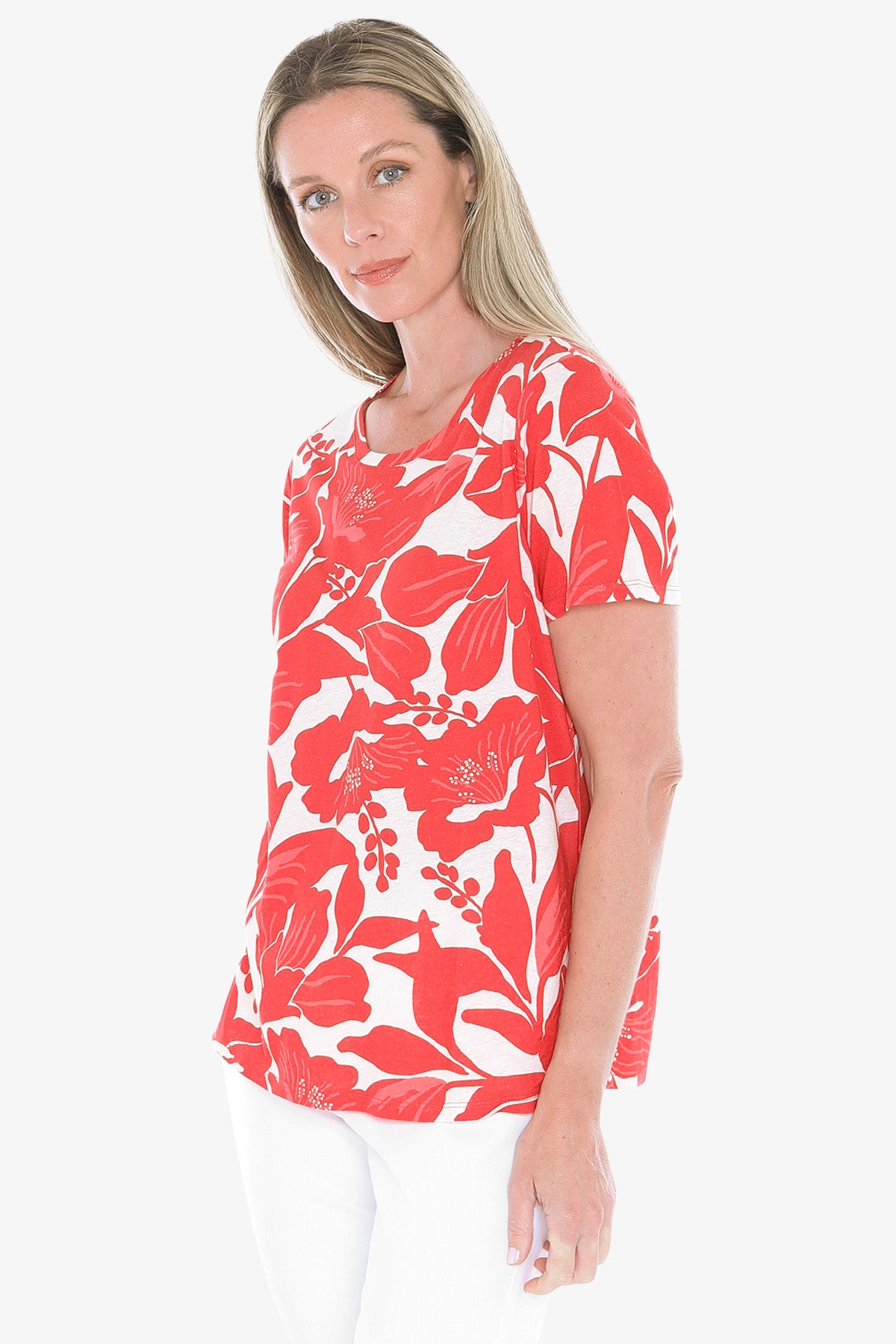 Lily Mono Tee Red