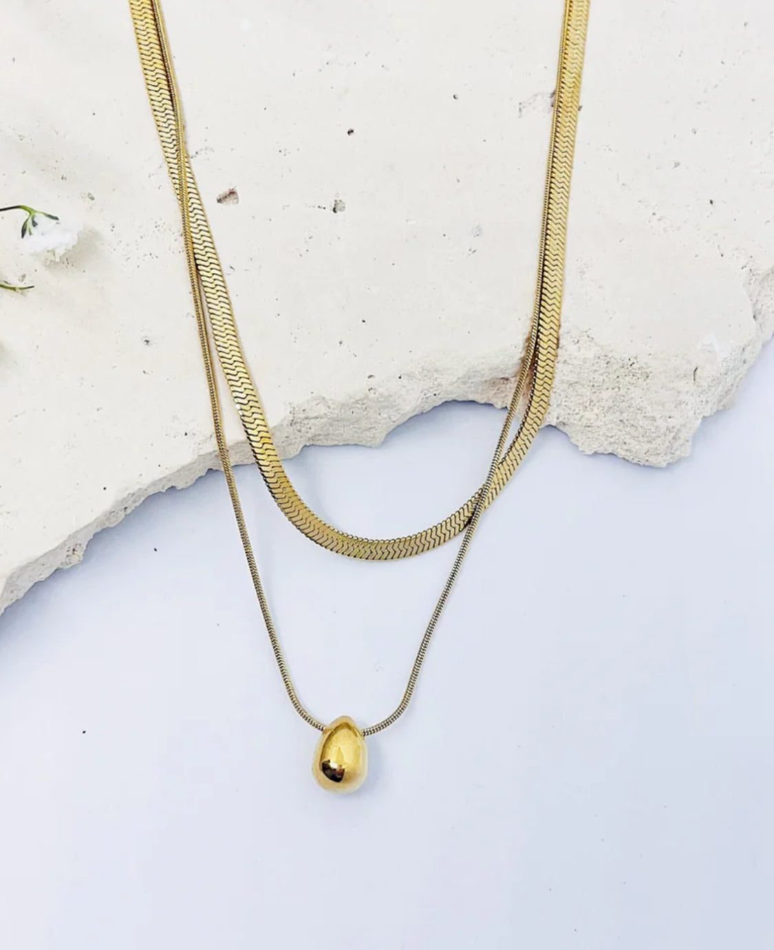Hazel Necklace Gold