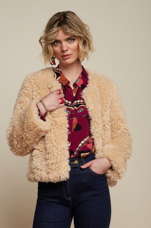 Paloma Coat Boheme Marzipan