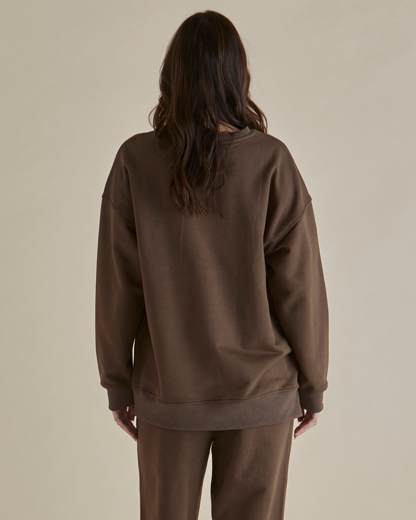 Easy Crew Sweat Chocolate Brown