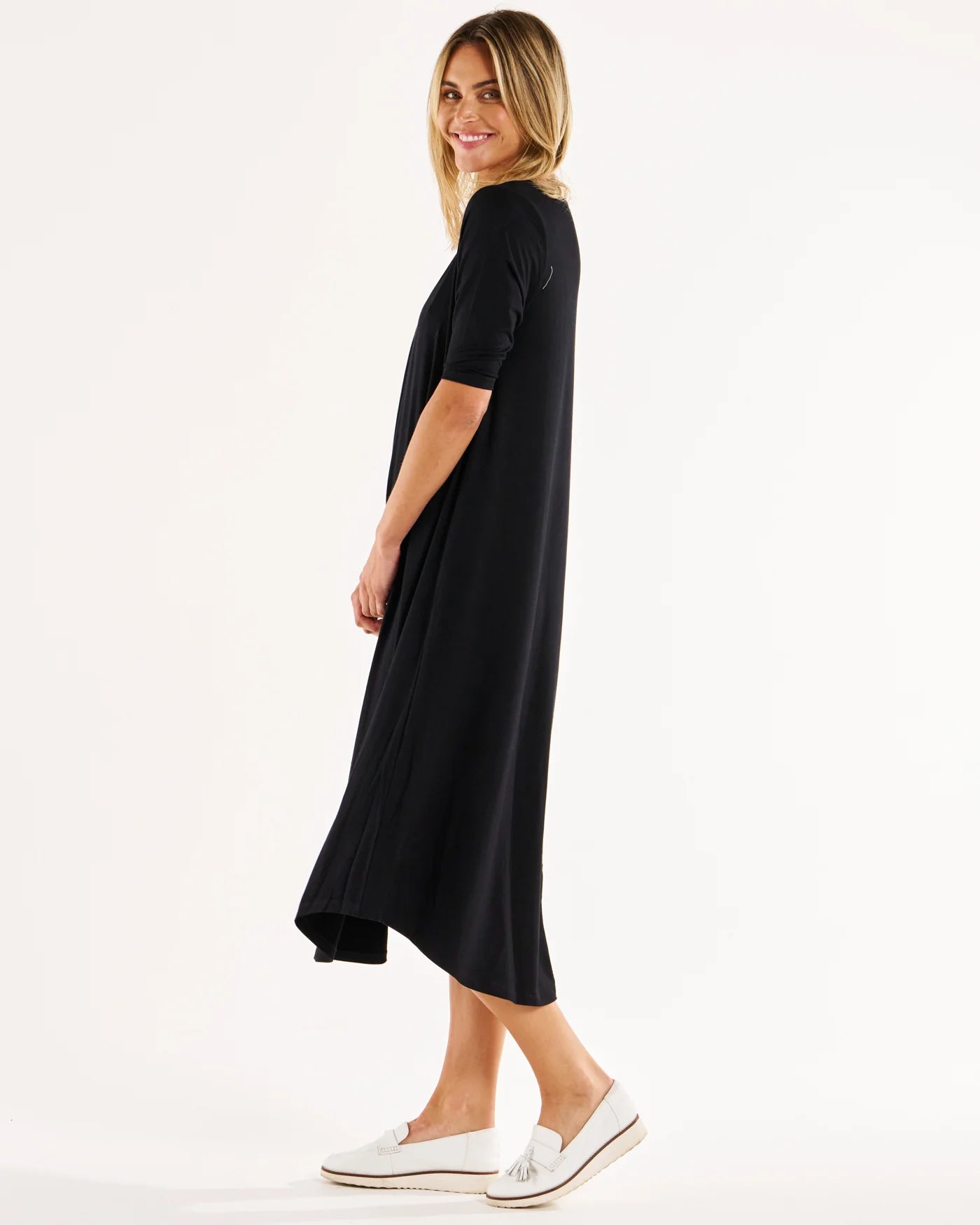 Marlene Bamboo Dress Black