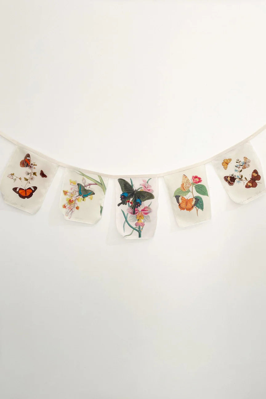 Lazybones Butterfly Garland Organic Cotton