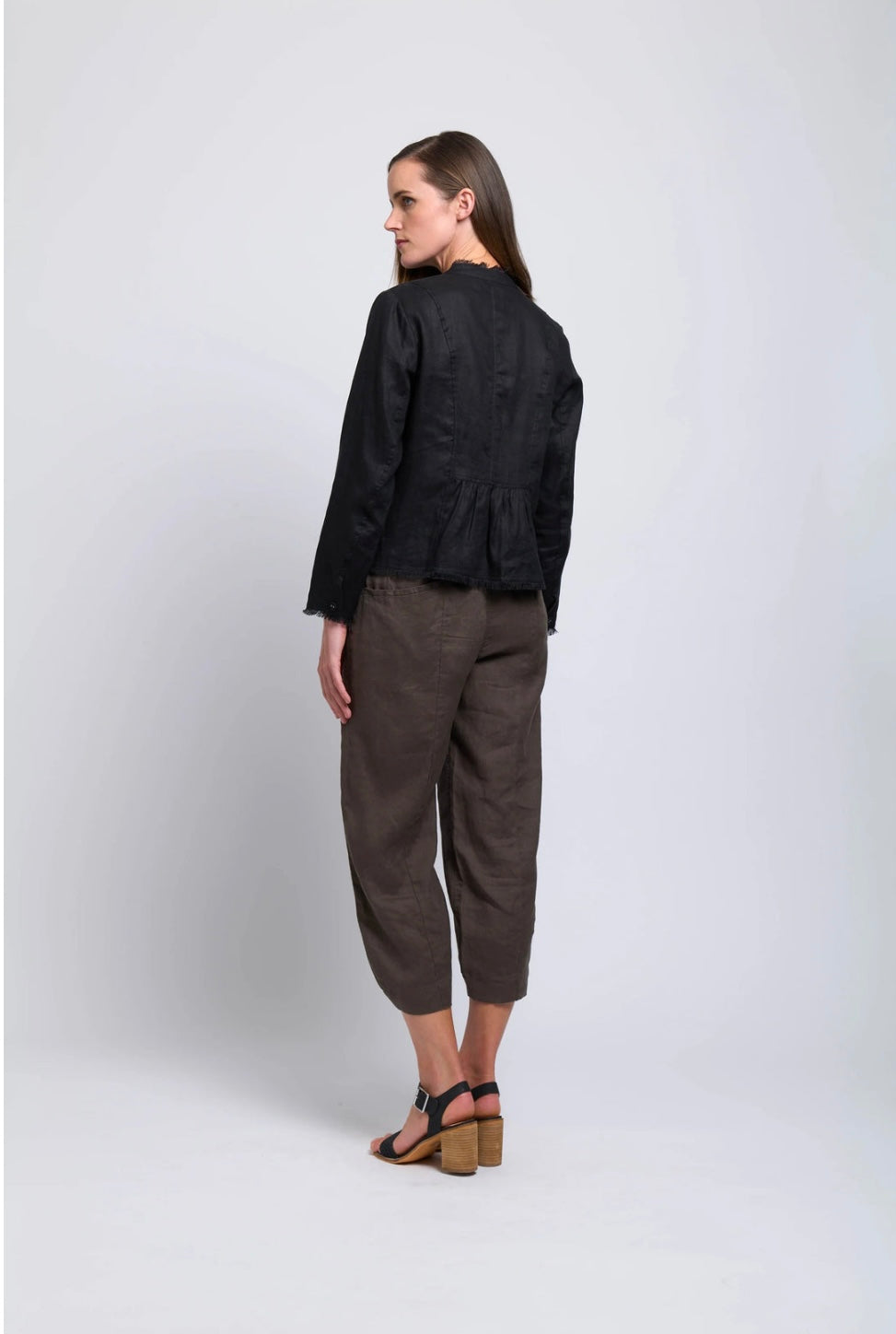 Fringe Festival Jacket Black