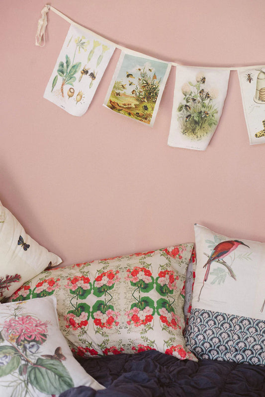 Pelargonium Pillowcase Set Organic Cotton