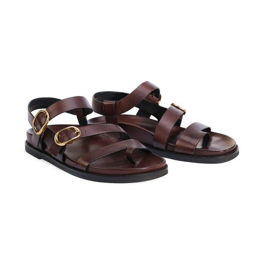 Carmins Women's Sandals - Chestnut