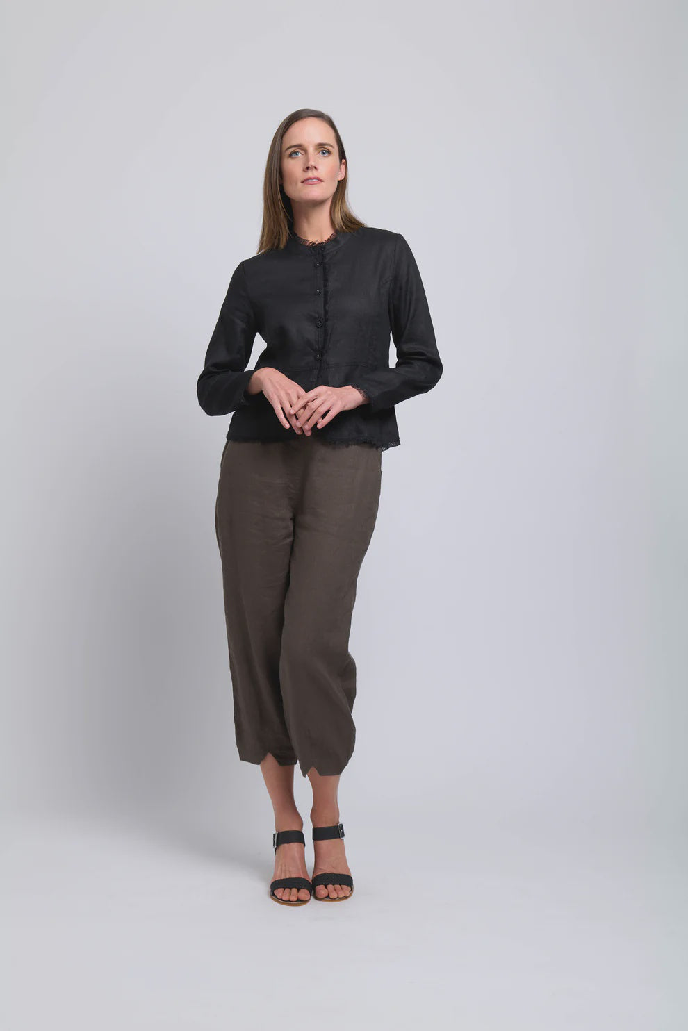 Fringe Festival Jacket Black