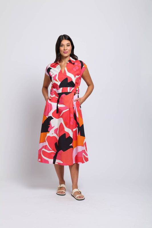 Lush Sew Chic Dress - Printed