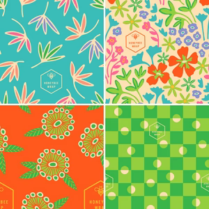 Honeybee Wrap The Kitchen Collection 4 Pack