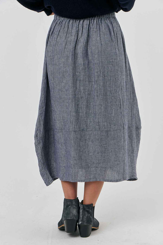 Linen Skirt Nightfall