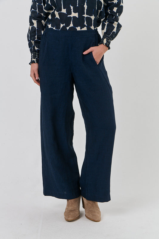 Linen Pants Midnight