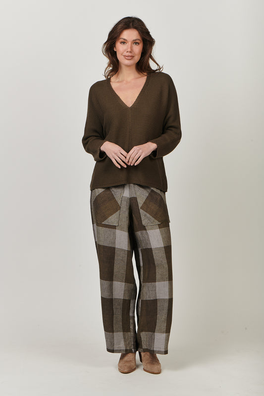 Cotton Jumper KTC-11 Breen