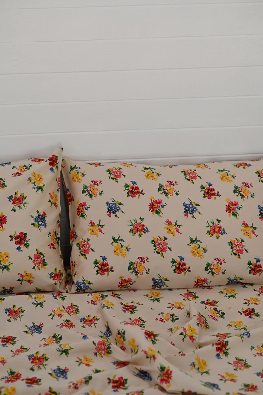 Meadow Pillow Case Set Organic Cotton