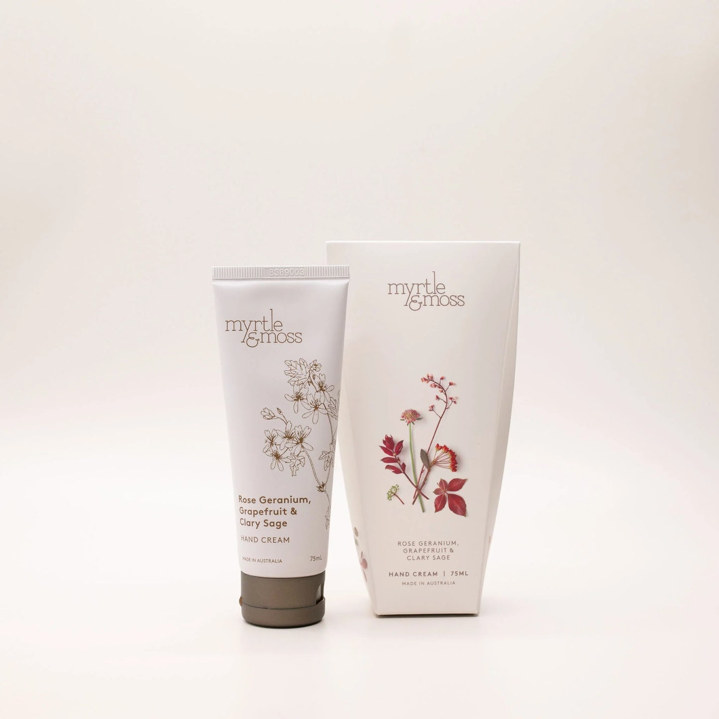 Hand Cream 75ml Rose Geranium Grapefruit & Clary Sage