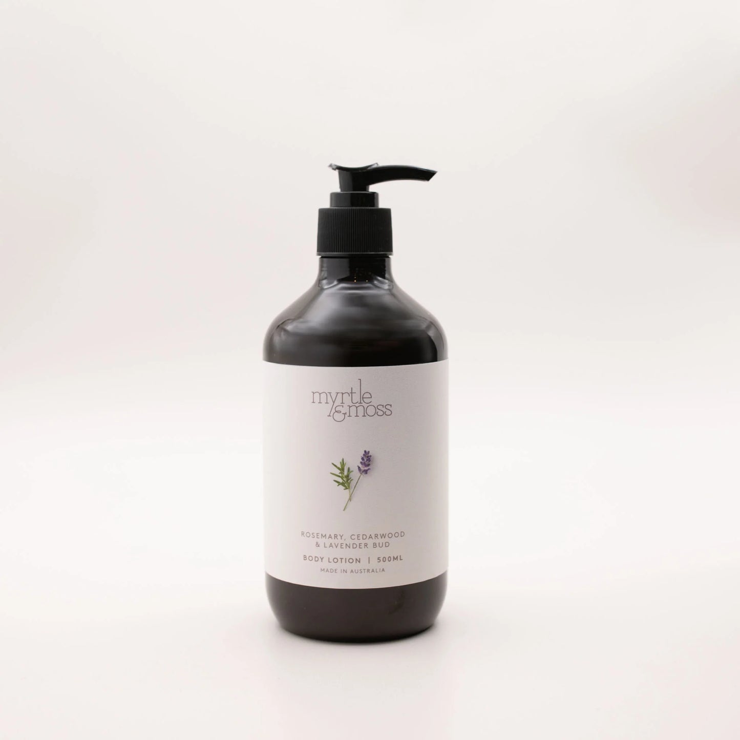Body Lotion 500ml Rosemary Cedarwood & Lavender Bud