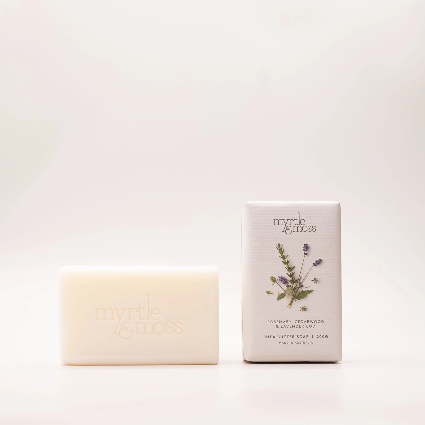 Shea Butter Soap Rosemary Cedarwood & Lavender Bud