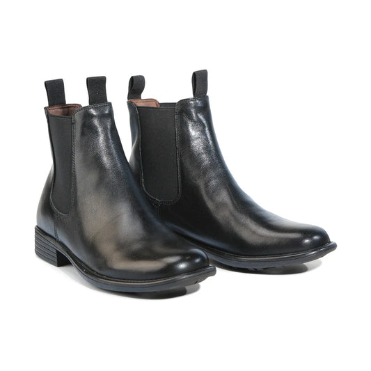 Olin Women's Ankle Boots Black Leather