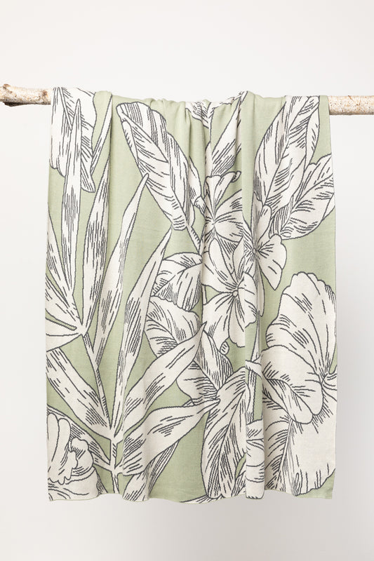 Indus Design Palm Throw