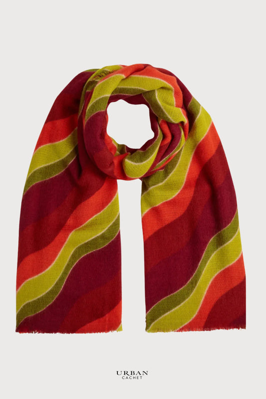 Razzle Scarf in Rio Red