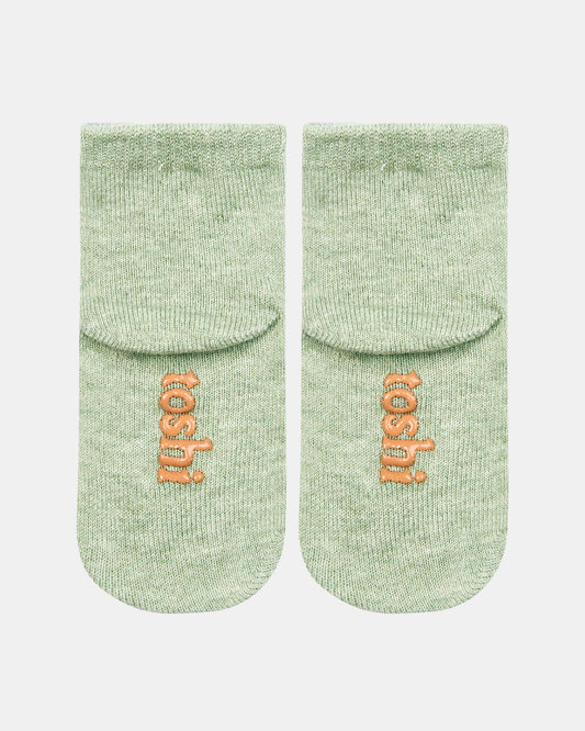 Organic Socks Ankle Jacquard/Koala