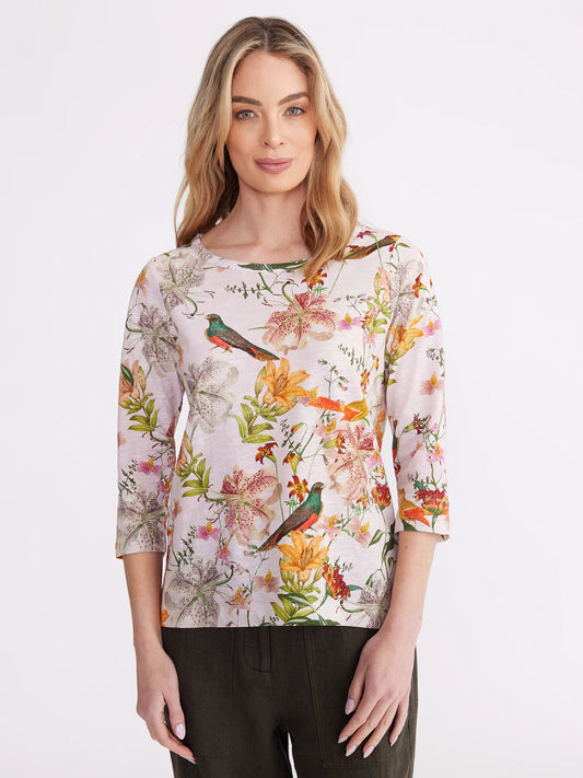 Yarra Trail Vintage Birds Tee