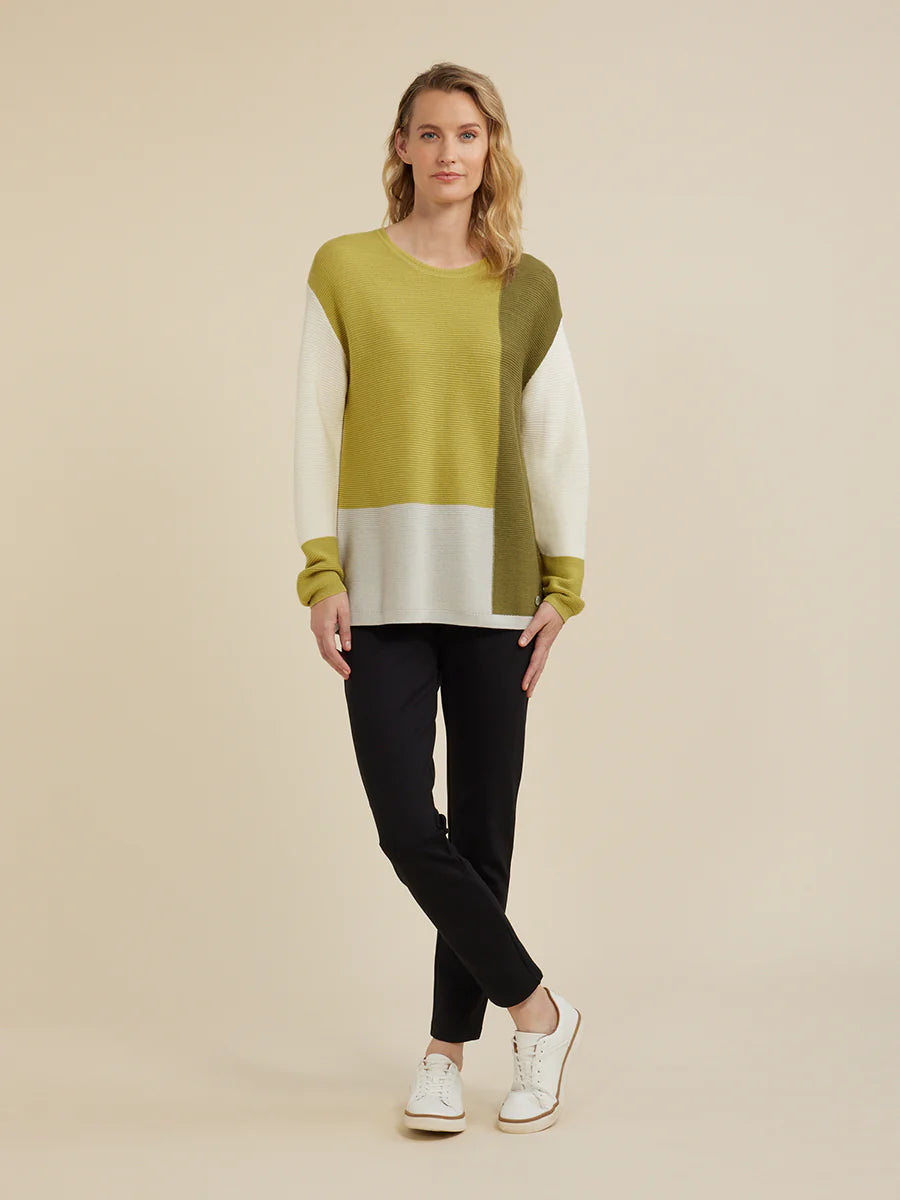 BLOCK COLOUR JUMPER
