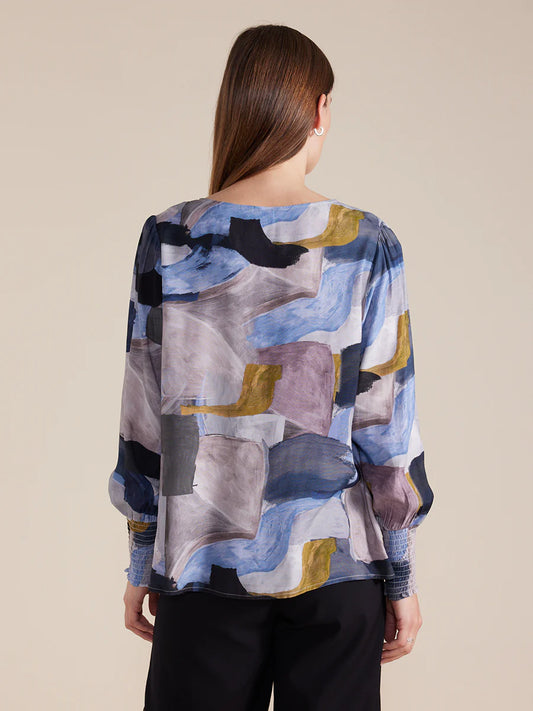 Marco Polo Long Sleeve Pastel Quartz Top