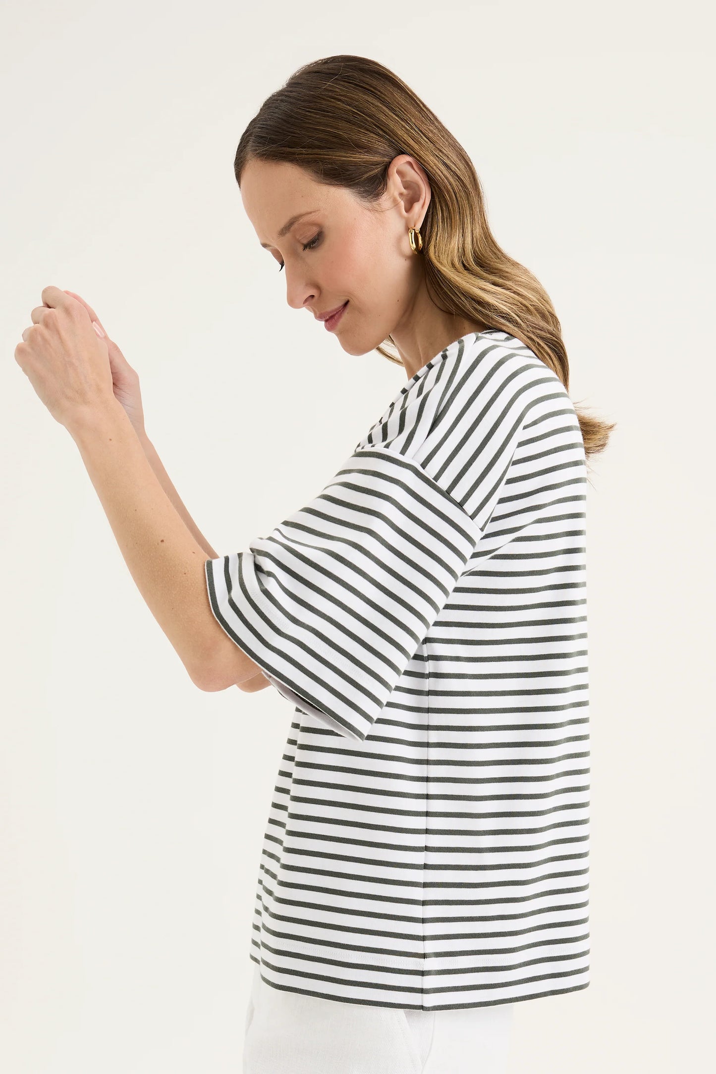 BANDA TEE White/Nori