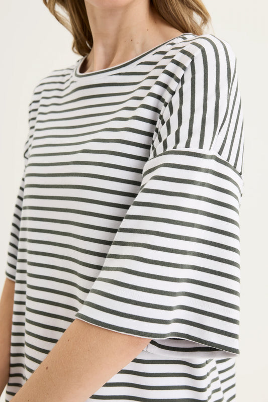 BANDA TEE White/Nori
