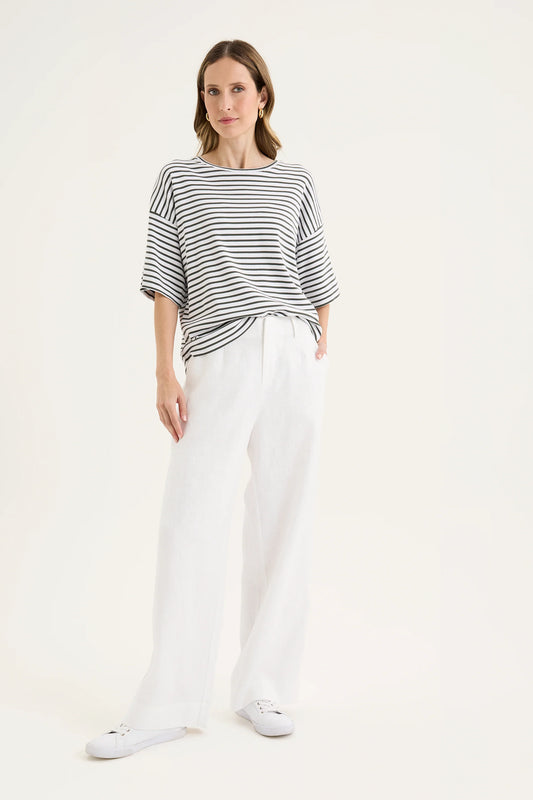 BANDA TEE White/Nori