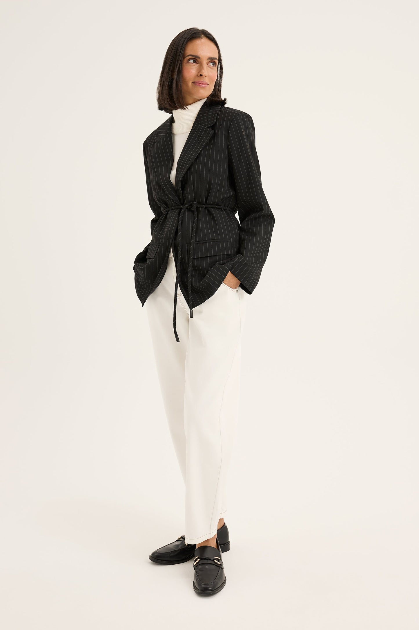 SHADOW BLAZER Black/White