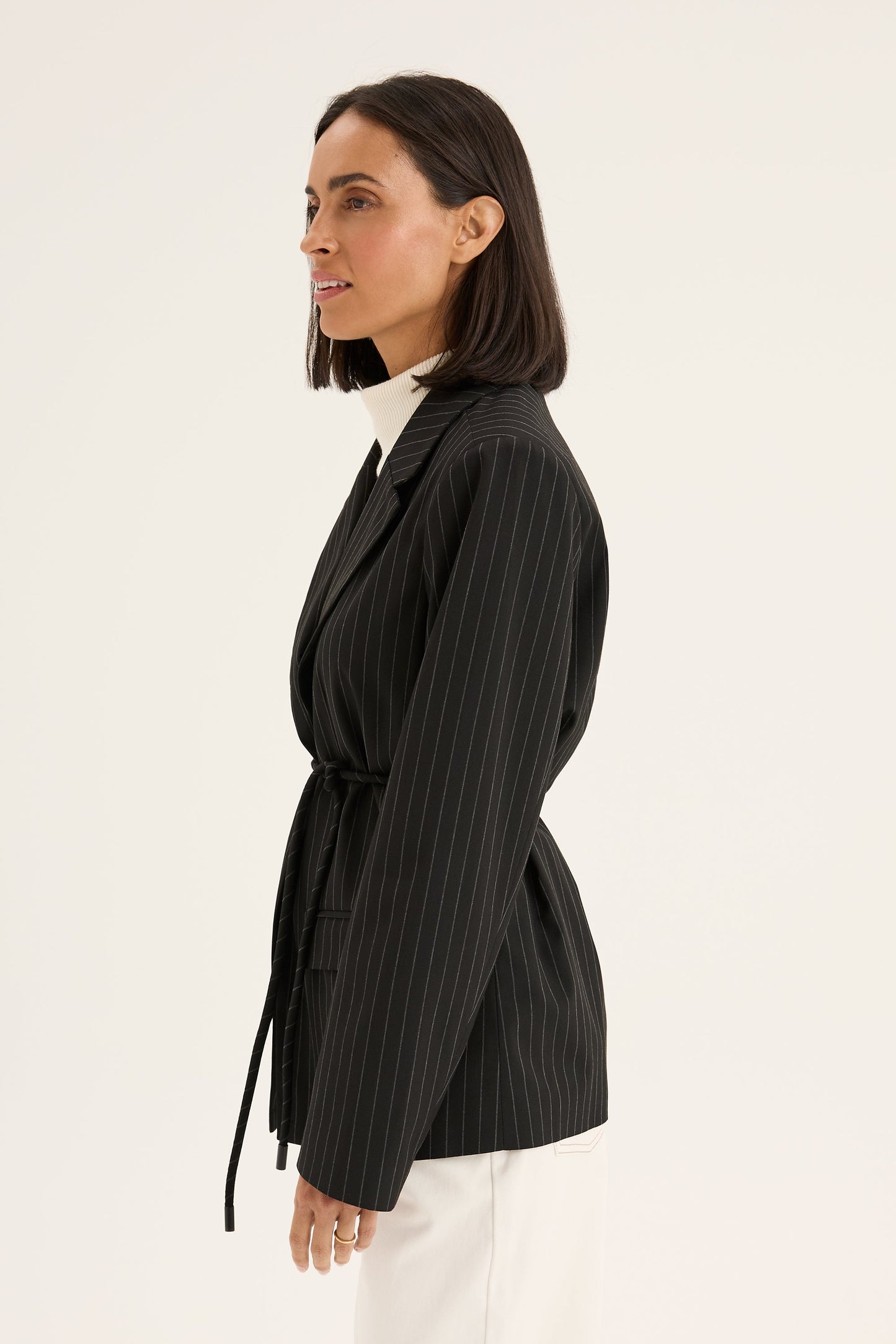 SHADOW BLAZER Black/White