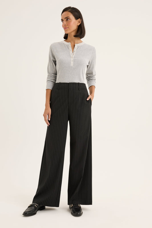 SHADOW PANT Black/White