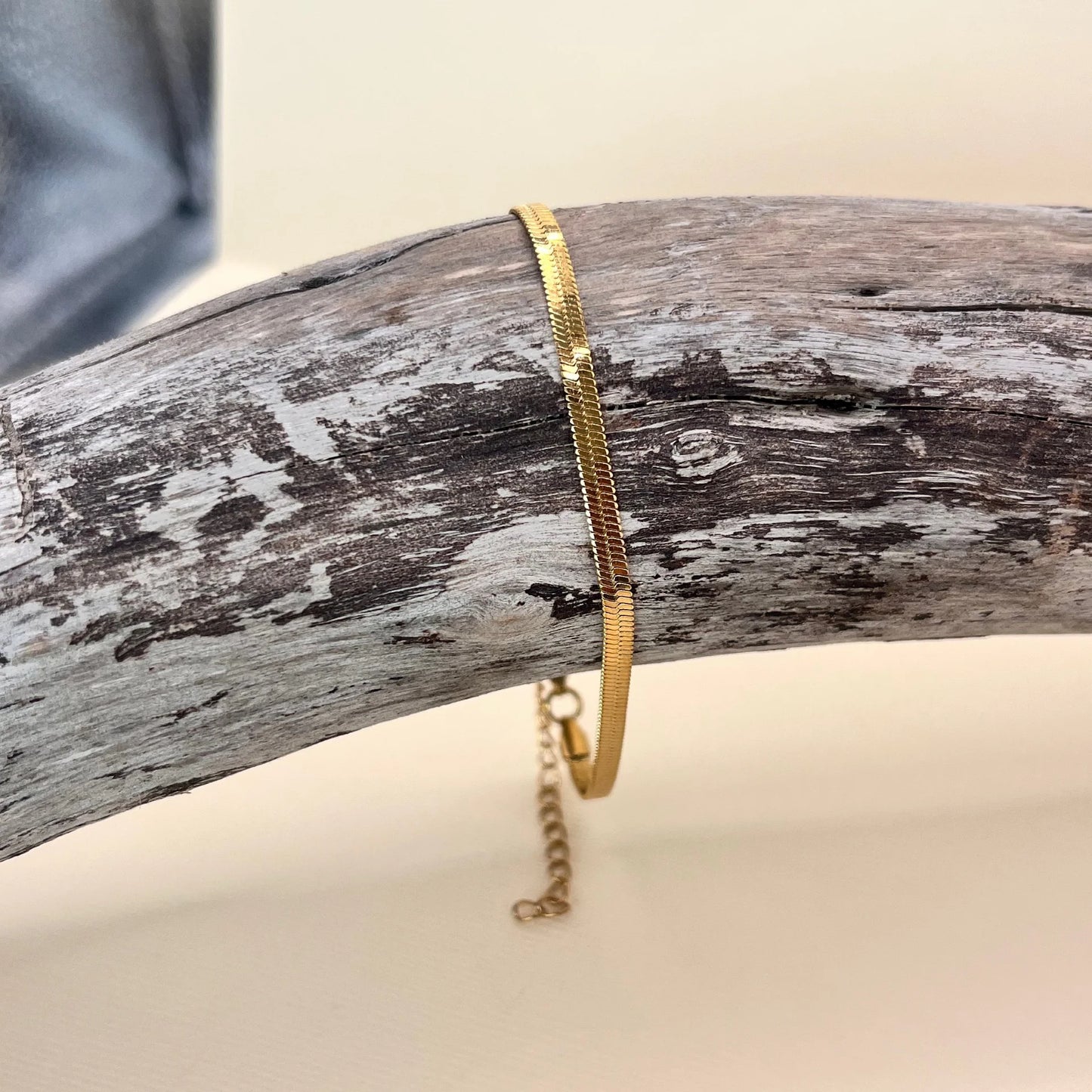 Herringbone Bracelet Gold