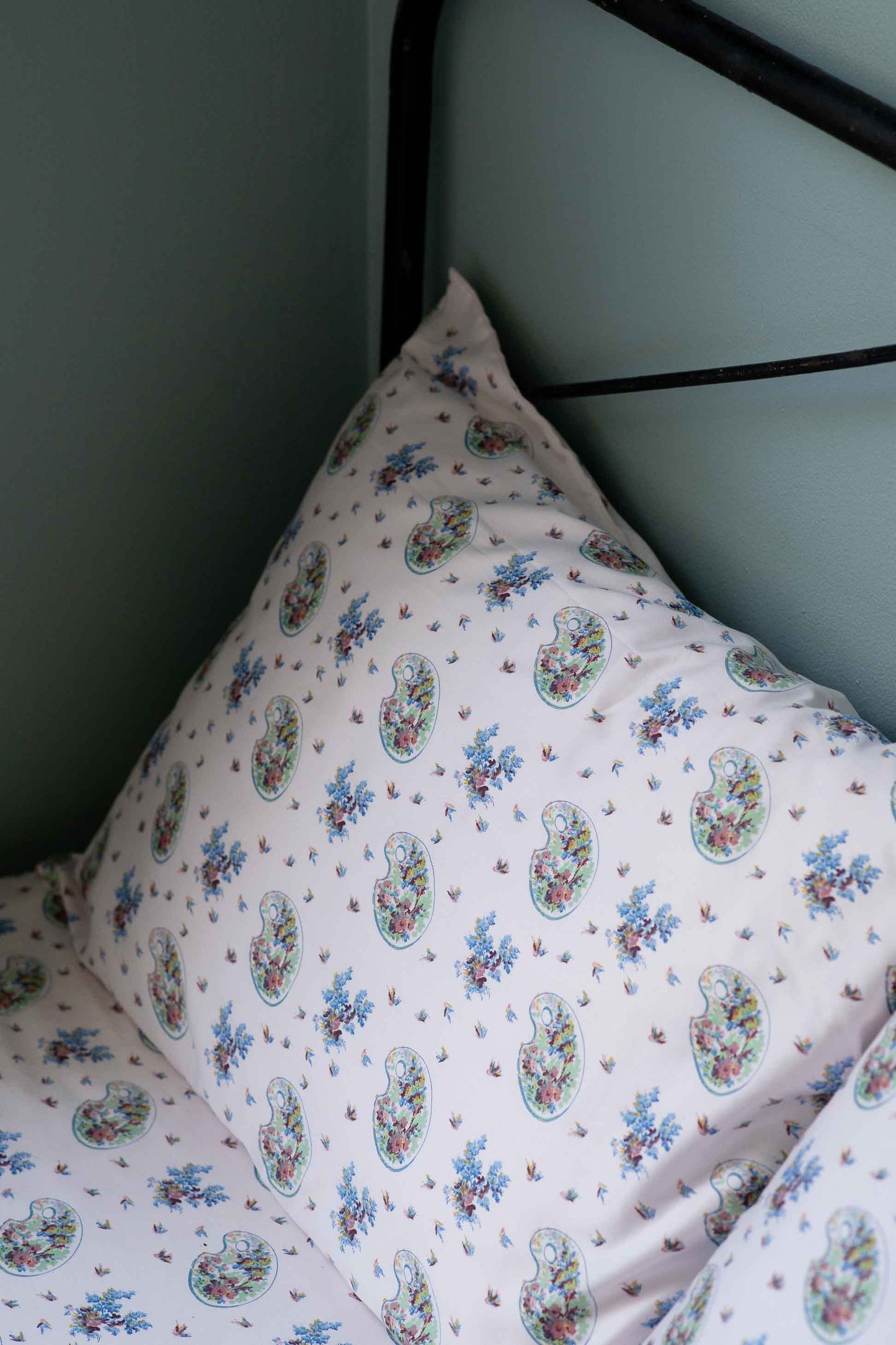 Palettes & Swallows Sheet Set *organic cotton