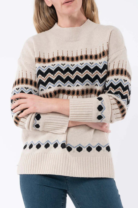 Zig Zag Pullover Multi