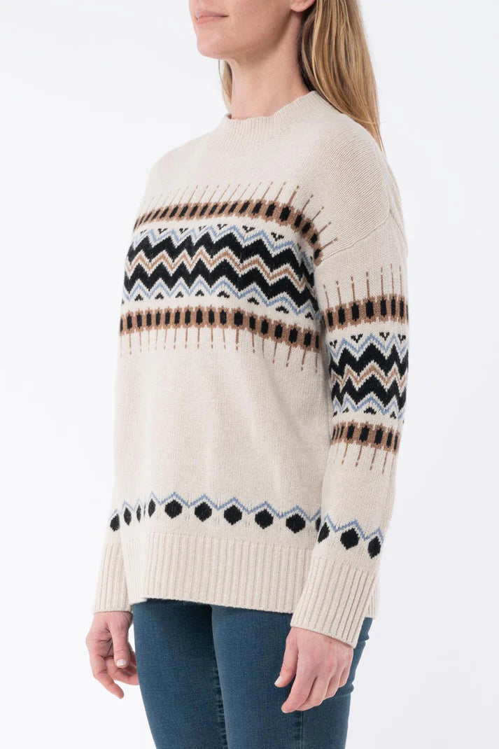 Zig Zag Pullover Multi