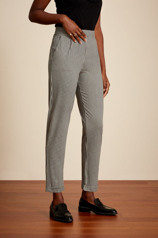 King Louie Roisin Pants Croisette Checkered