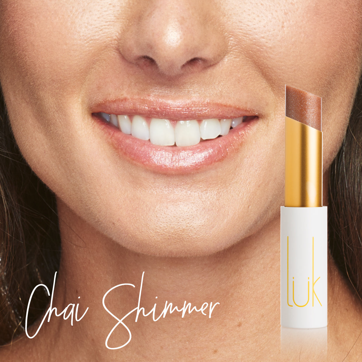 Luk Lip Nourish Natural Lipstick - Chai Shimmer