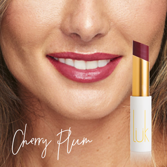 Luk Lip Nourish Natural Lipstick - Cherry Plum