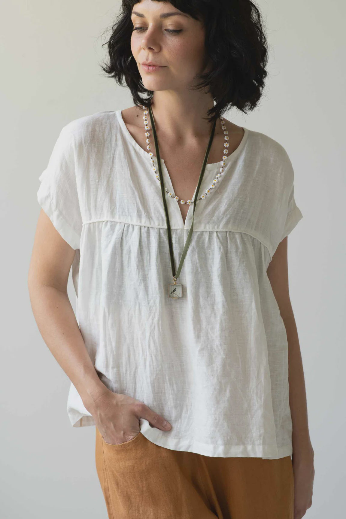 Lazybones Julia Top Warm White