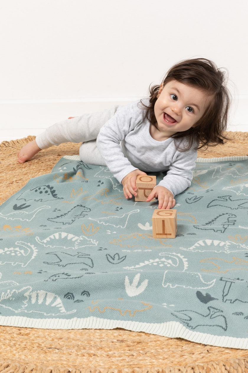 Indus Design Jurassic Baby Blanket