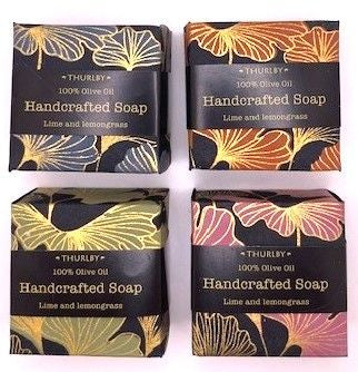 Thurlby Gingko Soap Lime & Lemongrass