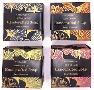 Thurlby Gingko Soap Pear Blossom